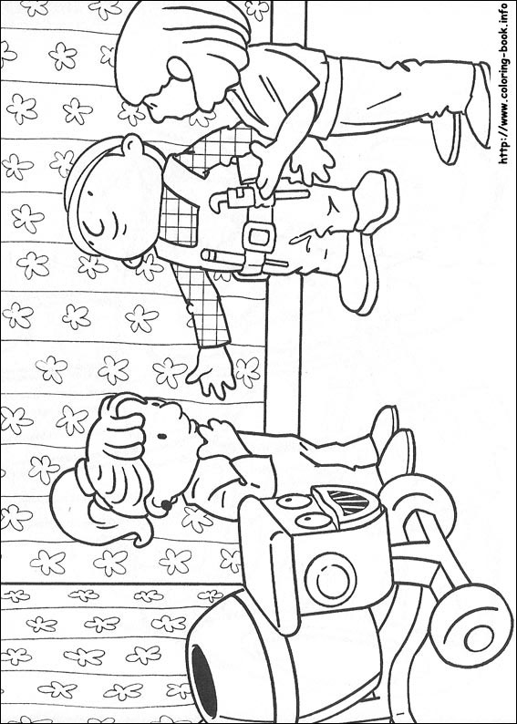 Bob the Builder coloring picture